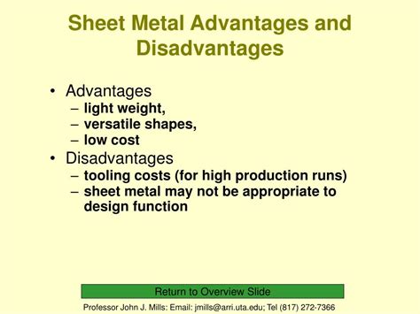 sheet metal furniture manufacturing process|disadvantages of sheet metal.